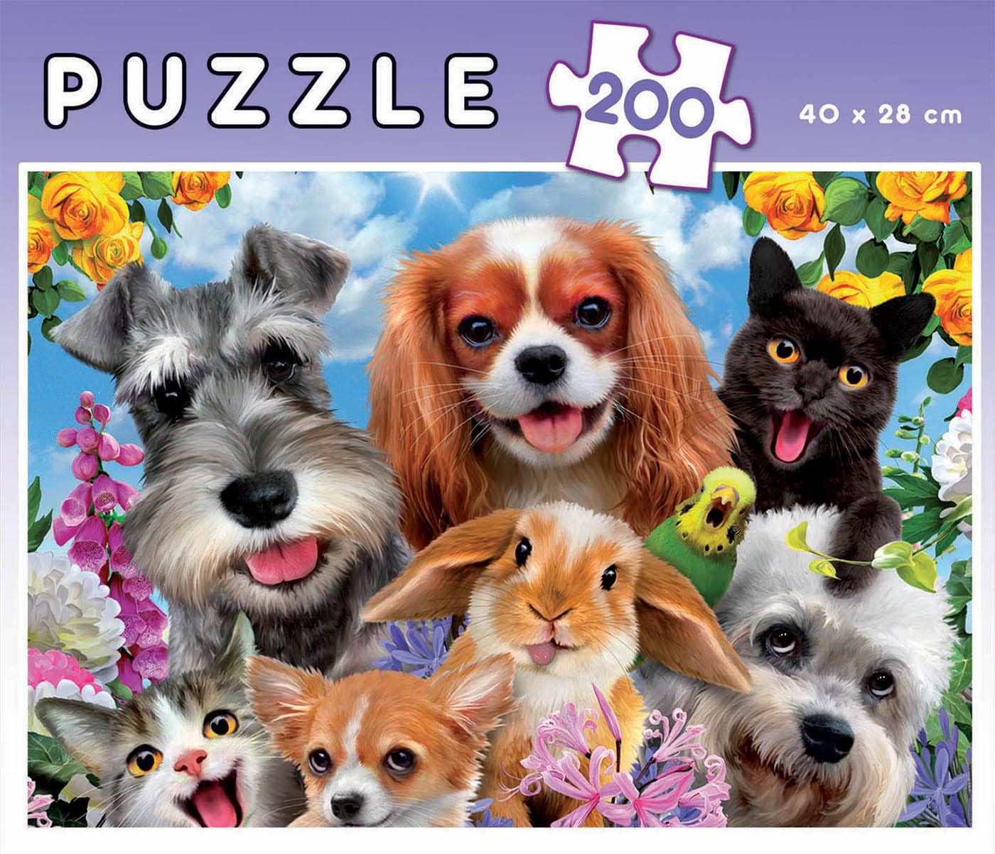 Thumbnail 2 de Educa Puzzle 200 Pièces Pet Selfie – 40 x 28 cm, dès 6 ans