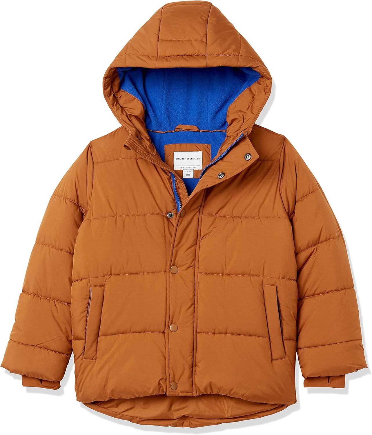 Thumbnail 4 de Amazon Essentials Baby und Jungen warme Winter Pufferjacke mit Kapuze – große Passform, wasserabweisend