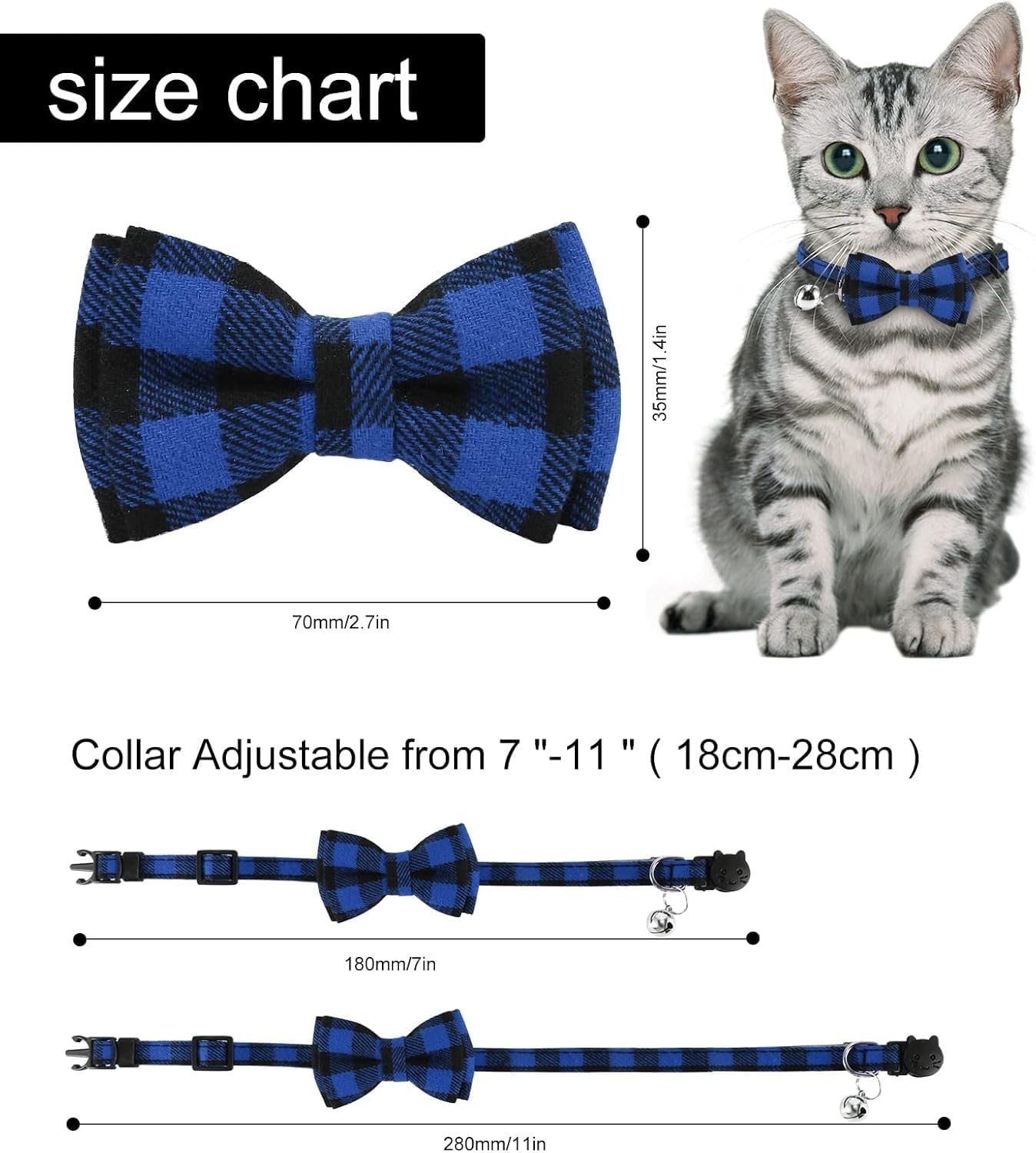 Detalle 2 de XIAOMTX Cat Collar with 19 to 32 cm fit