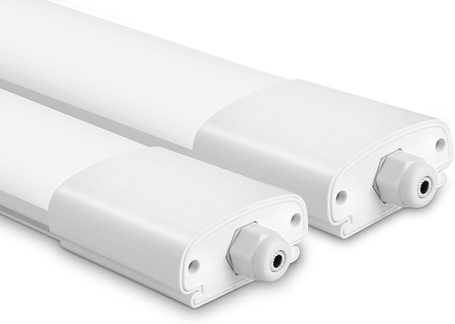 IEGLED 2er Pack LED Feuchtraumleuchte 90 cm, 30 W, 3300 lm, 4000 K – robust, feuchtigkeitsbeständig und energieeffizient