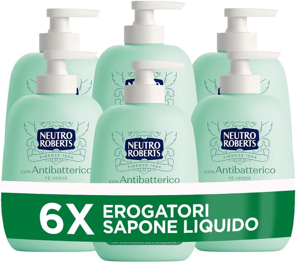 Detalle de Neutro Roberts Sapone Liquido Antibatterico 6x200 ml