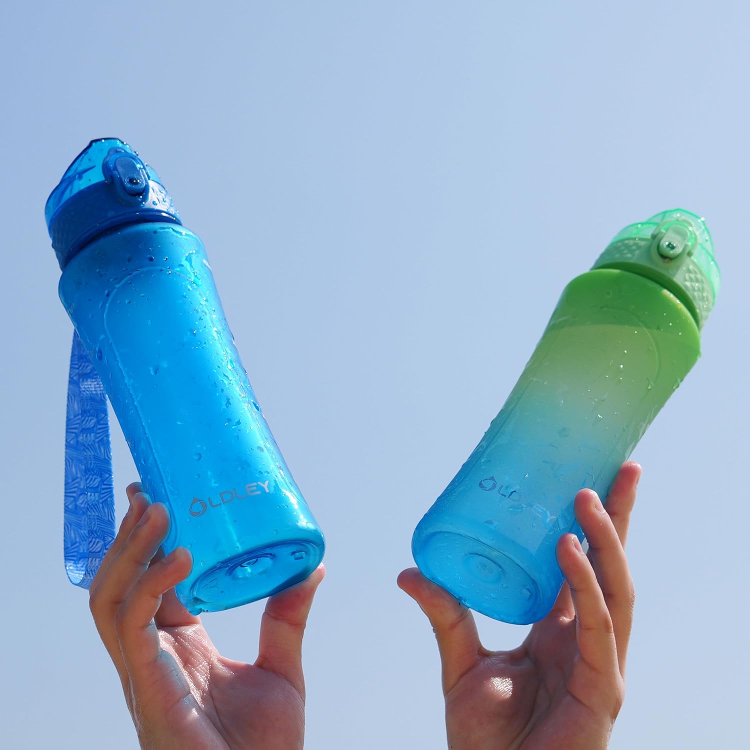 Thumbnail 6 de OLDLEY 450ml (15oz) Water Bottle with Straw, Leakproof Reusable Bottle for School & Outdoor Sports (BPA Free)