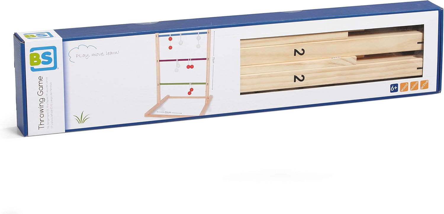 Detalle de Buitenspeel Throwing Game multicolore : jeu de lancer sur échelons pour enfants à partir de 6 ans