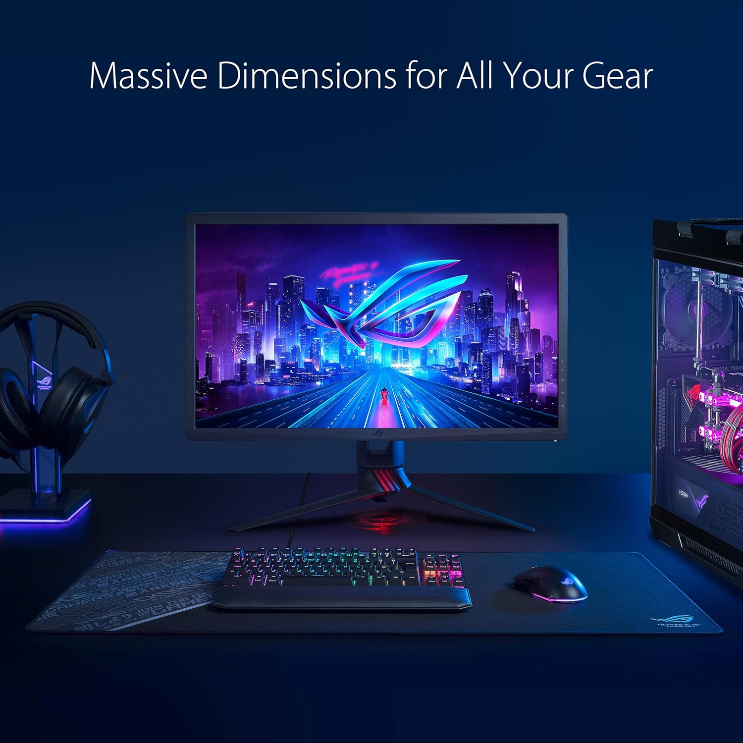 Thumbnail 2 de ASUS ROG Sheath LTD Black/Grey gaming mouse mat