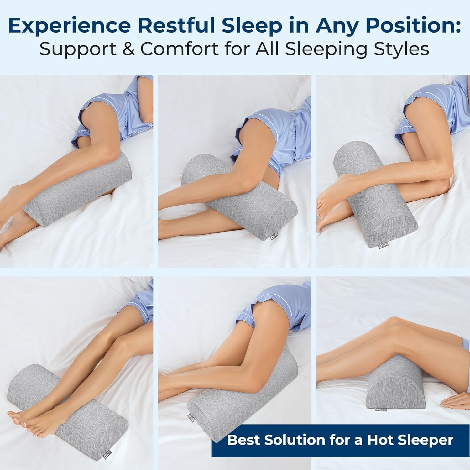 Detalle 2 de 5 STARS UNITED Knee Pillow 1 for Back Sleeping