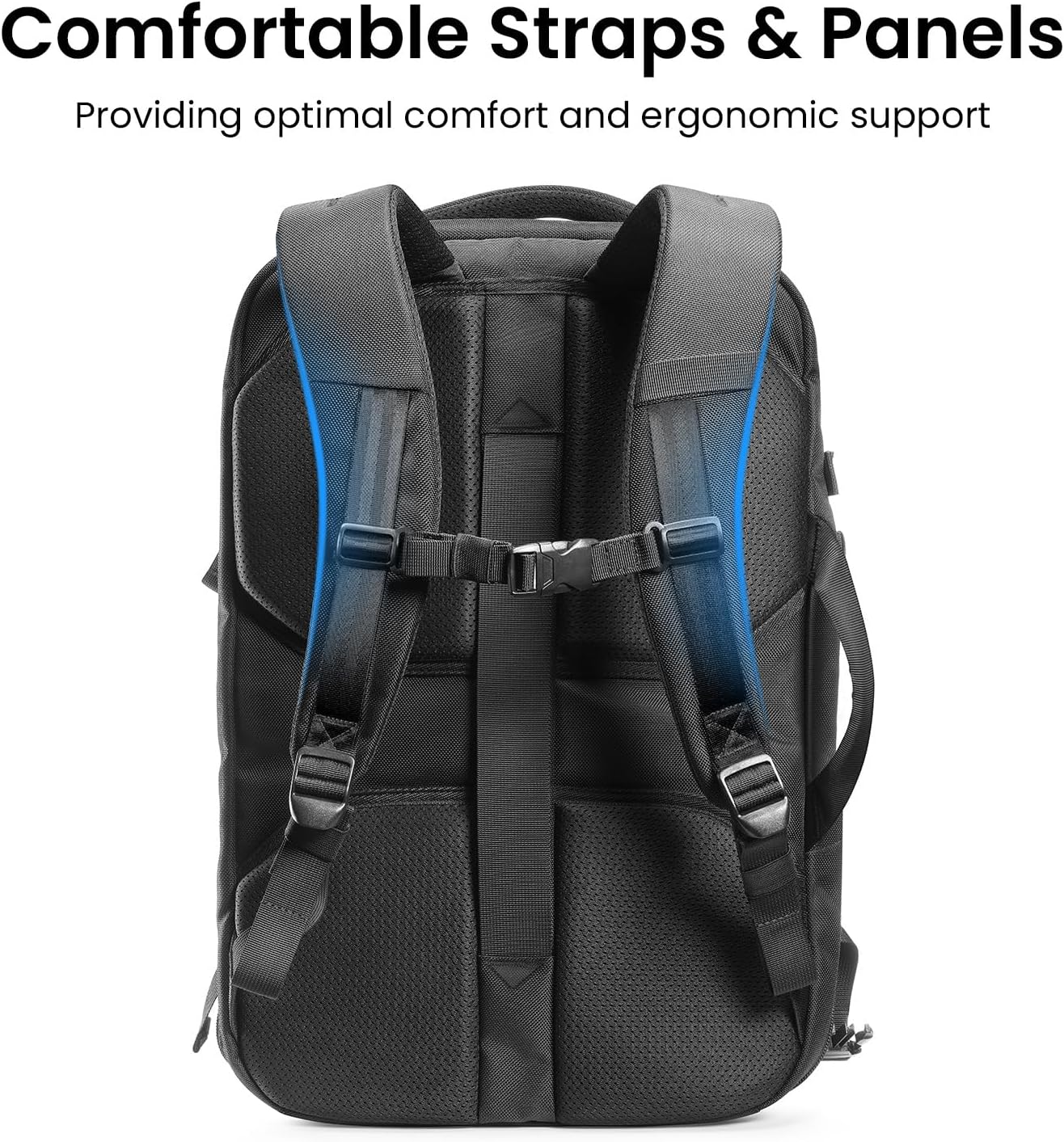 Thumbnail 6 de tomtoc Travel Backpack 40L (TSA friendly, flight approved carry-on) for 17.3-inch laptop