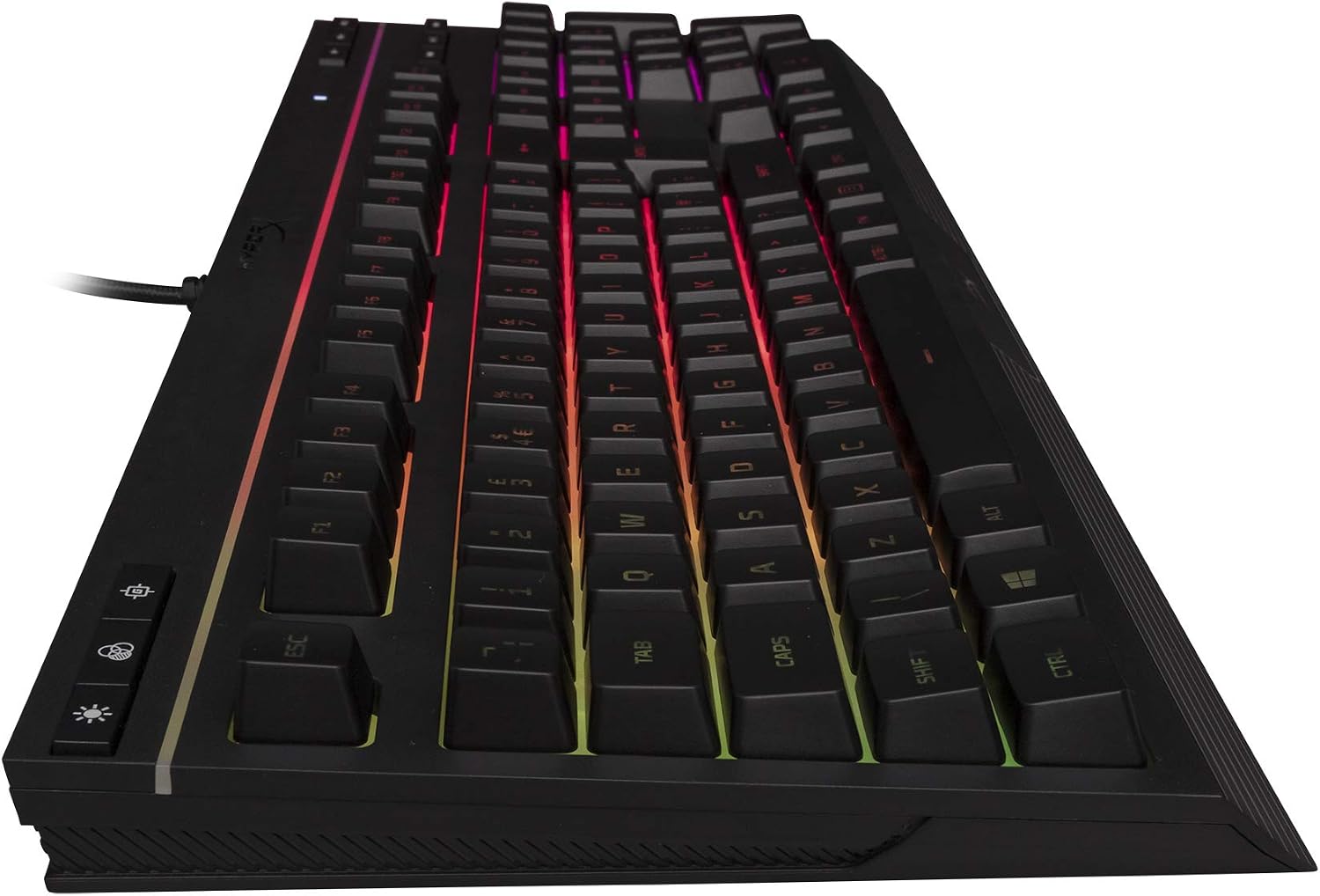 Detalle de HyperX HX-KB5ME2-UK Alloy Core RGB Membrane Gaming Keyboard (UK Layout)