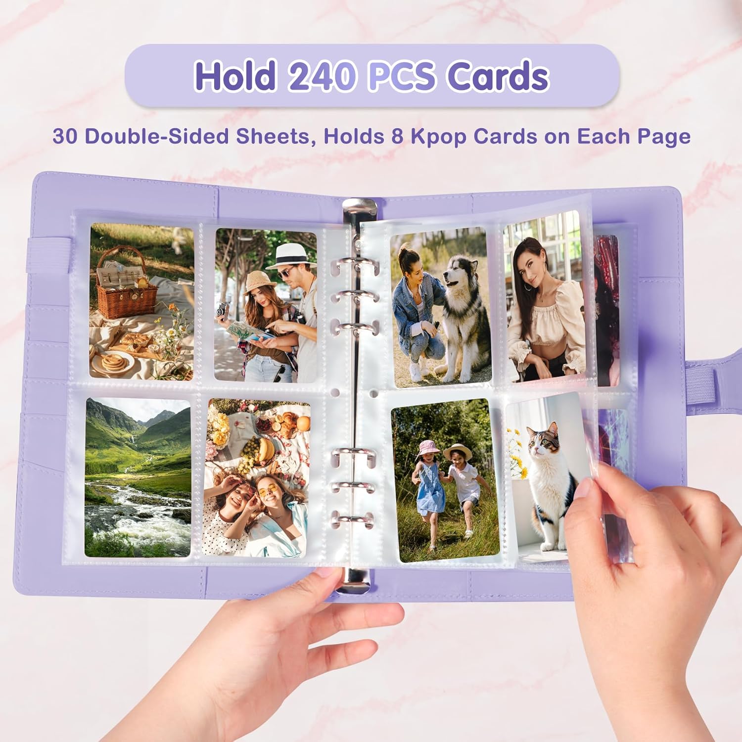 Thumbnail 1 de A5 Kpop Photocard Binder 240 Slots