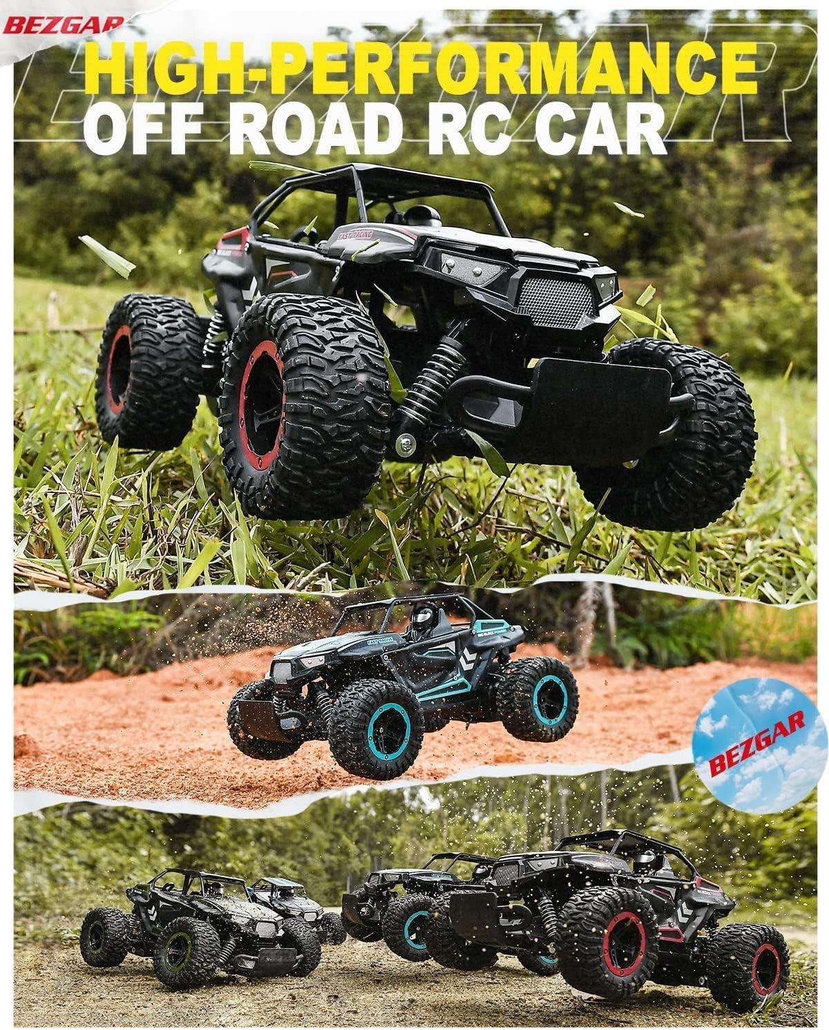 Thumbnail 5 de BEZGAR TB142 1:14 RC Car 20km/h