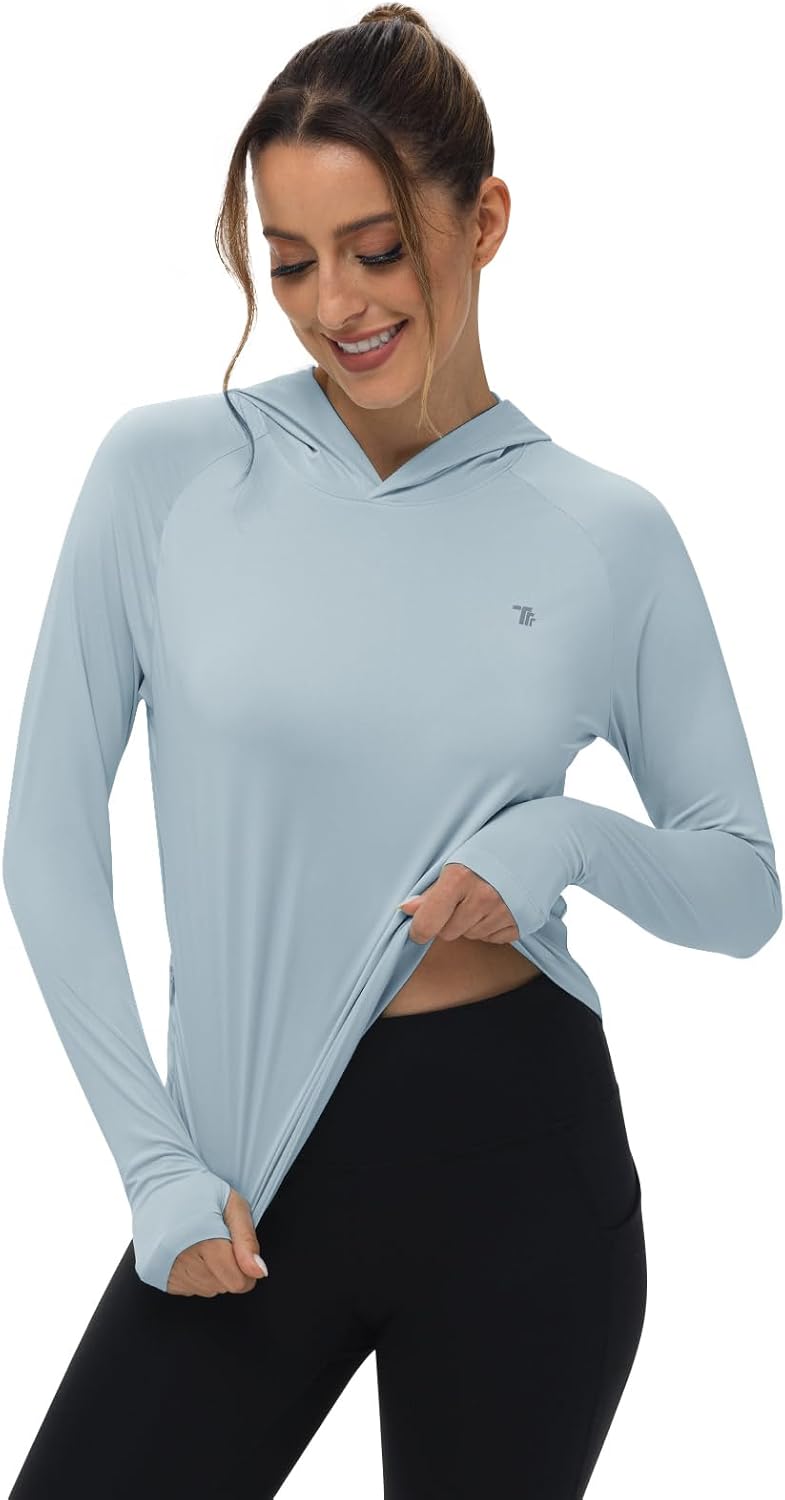 Thumbnail 6 de TBMPOY Women's Sun Protection Hoodie, UPF 50+