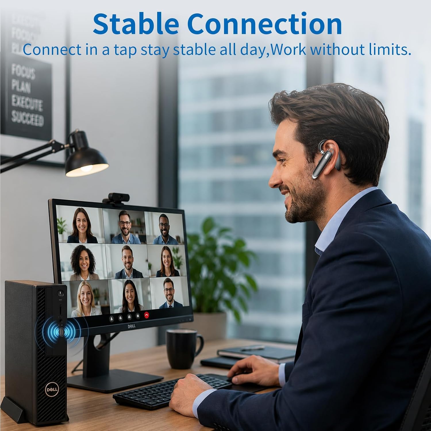 Detalle 2 de Xoruezls Wireless Headset with USB Dongle
