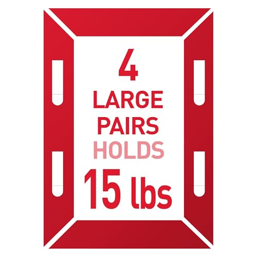 Detalle de Command 15 lb & 10 lb Large and Medium Picture Hanging Strips (56 Strips) – Damage-Free Hangers for White Walls