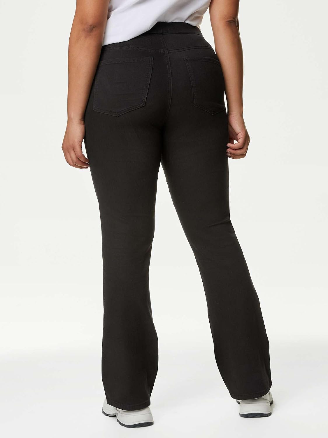 Detalle 2 de Marks & Spencer uitlopende jegging voor dames met slim fit en stretch