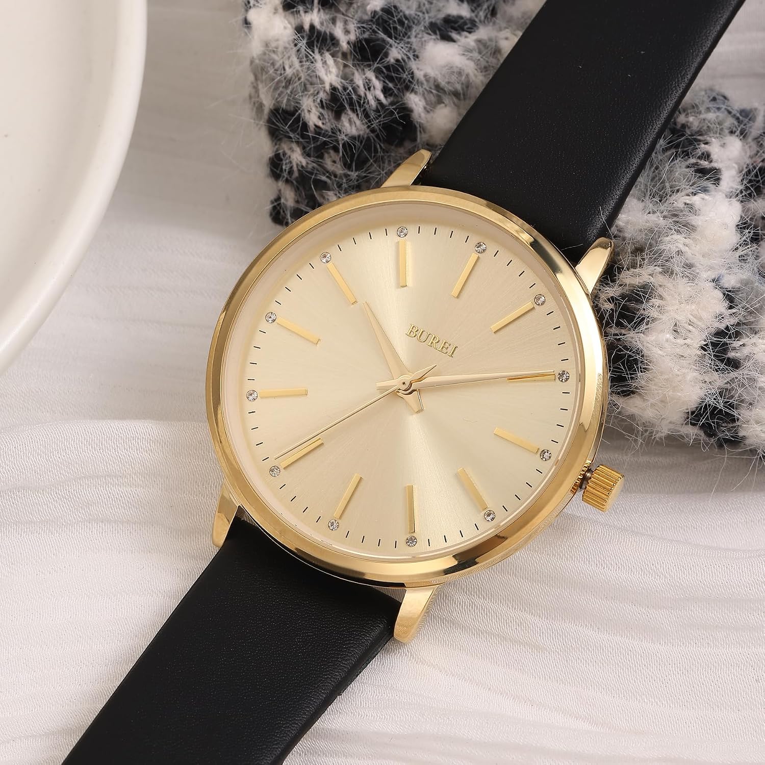 Detalle 2 de BUREI Orologio donna minimalista 3 ATM