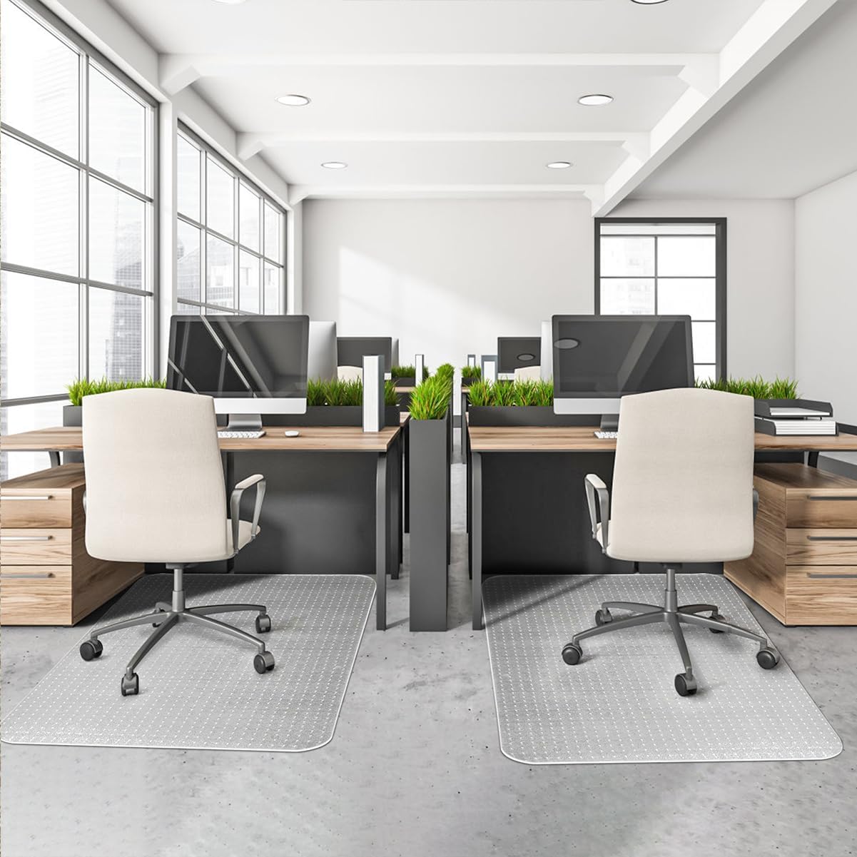 Thumbnail 6 de BesWin Office Chair Mat for Carpets
