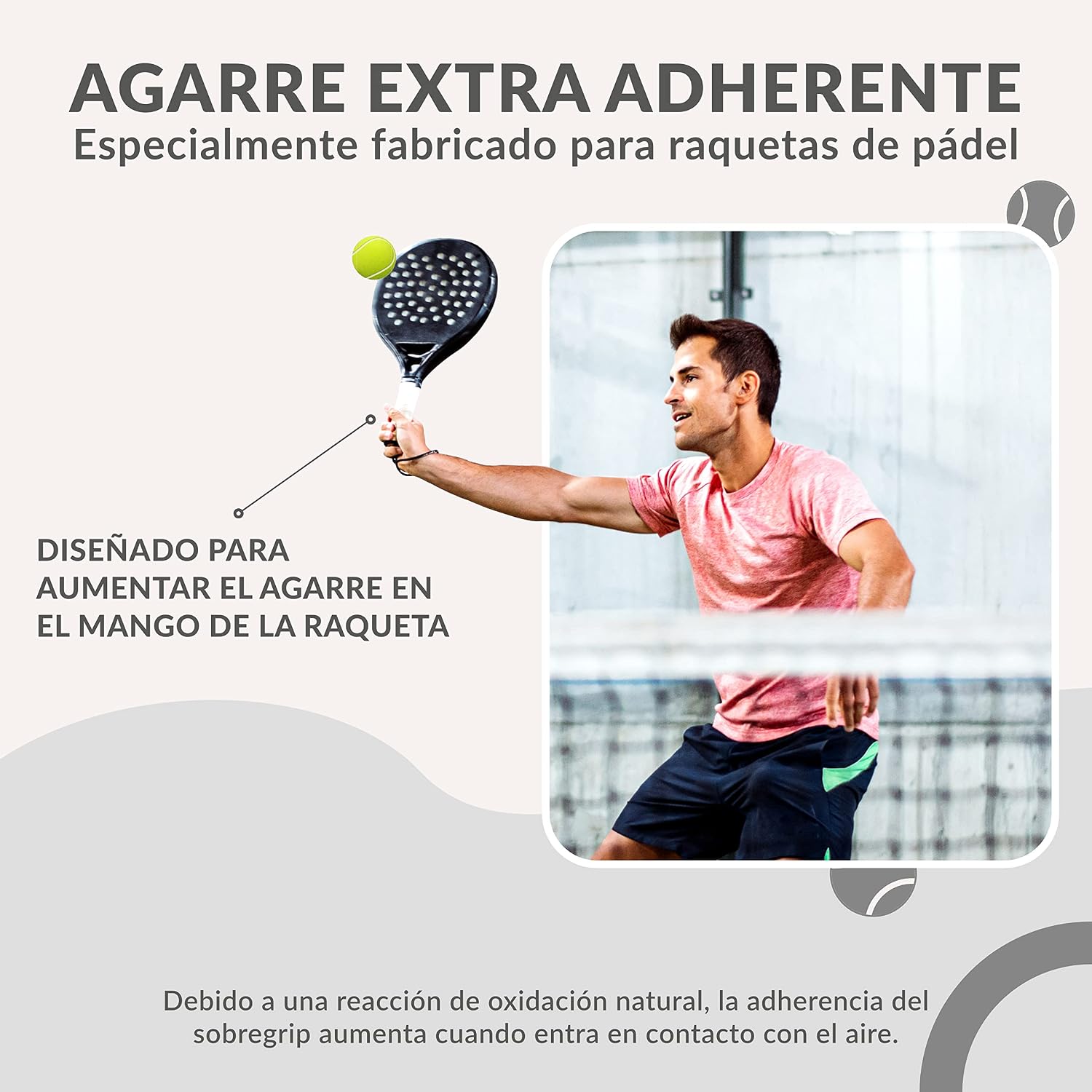 Thumbnail 2 de Palbea Grip Padel Extra Adherente Overgrip