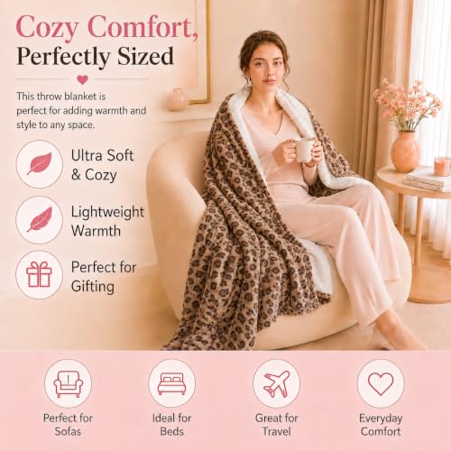 Detalle 2 de Arrylins Heated Electric Blanket Throw, 120 x 160 cm, Flannel and Sherpa