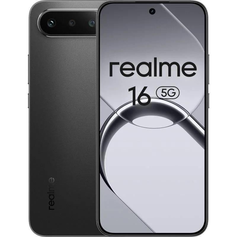 Detalle de realme 16 5G, móvil de 8 GB y 256 GB con cámara frontal de 50 MP