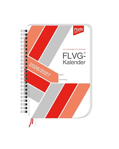 Detalle de FLVG Lehrerkalender 2026/2027 A5 – kompakter Lehrerplaner von FLVG