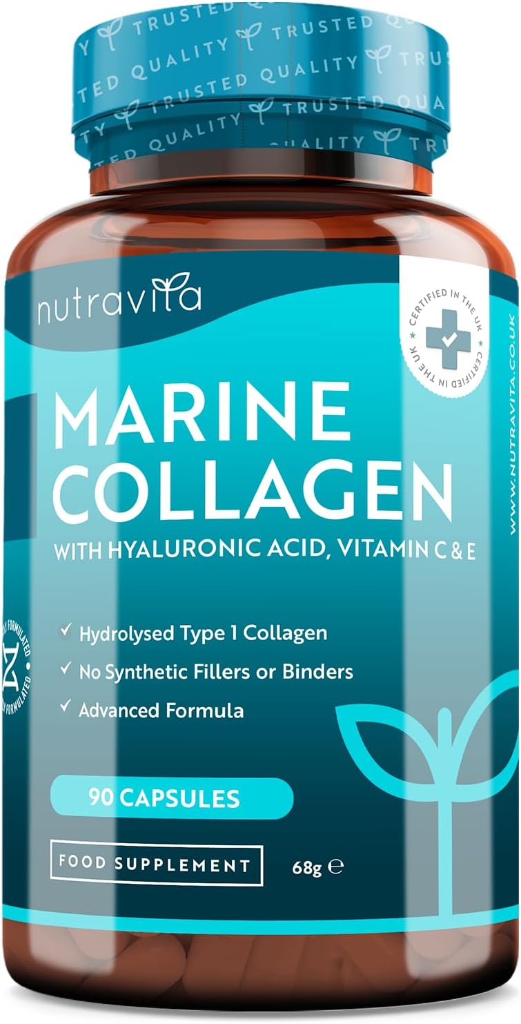 Detalle de Nutravita Super Fuerza Colágeno Marino 1000 mg