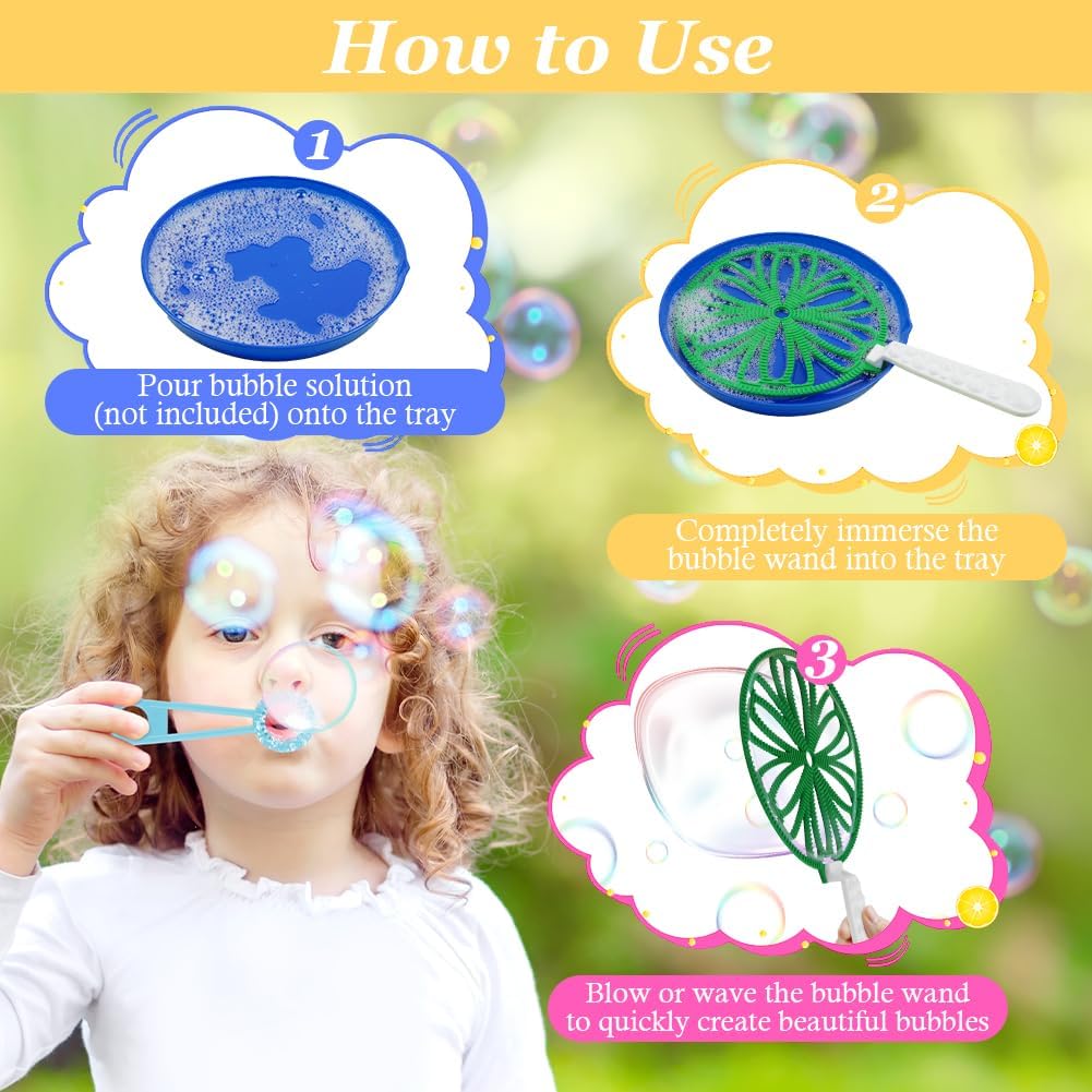 Thumbnail 2 de OSDUE Bubble Wand Kit for Kids – Giant 31-Piece Outdoor Bubble Tools
