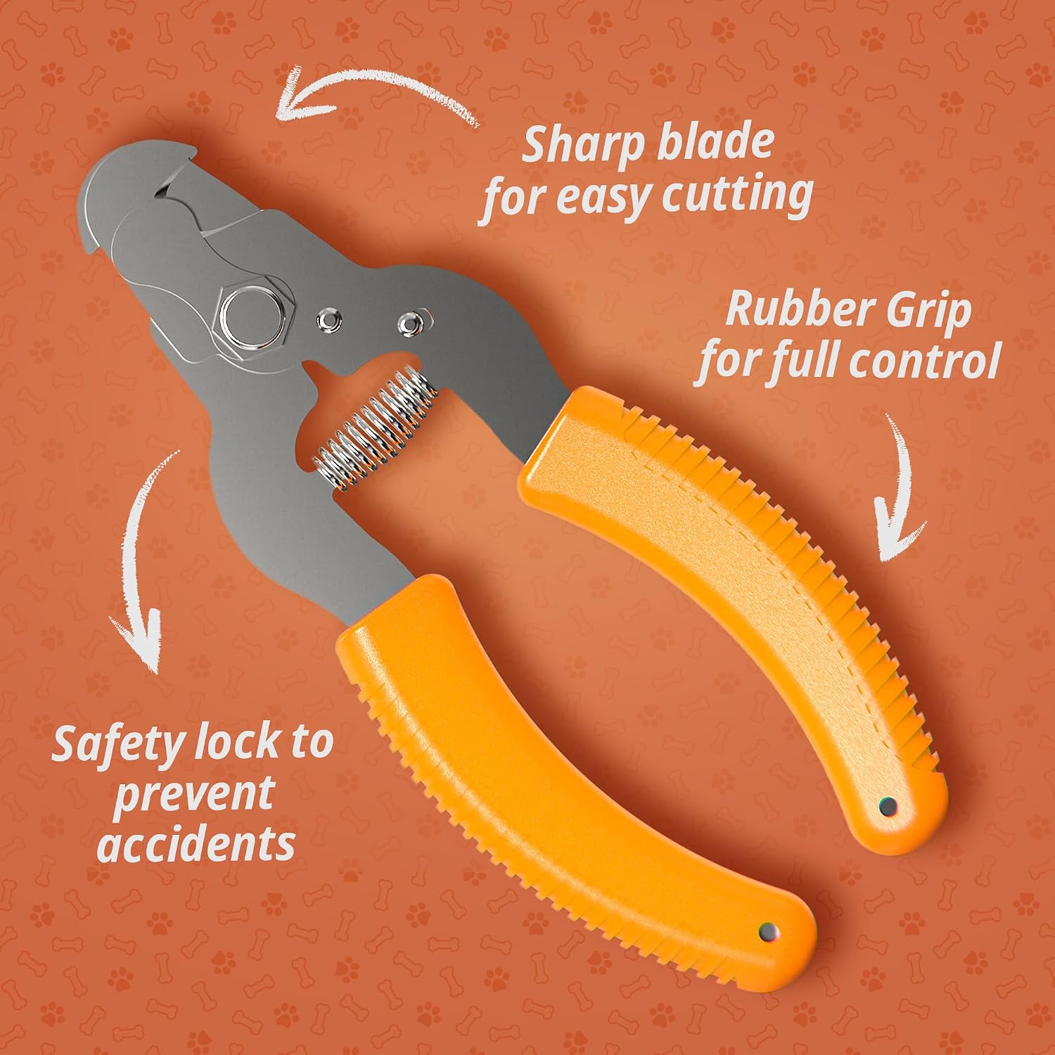 Thumbnail 4 de Wahl Nail Clippers – Katzen- und Hundekrallenschere (orange) mit scharfen Edelstahlklingen