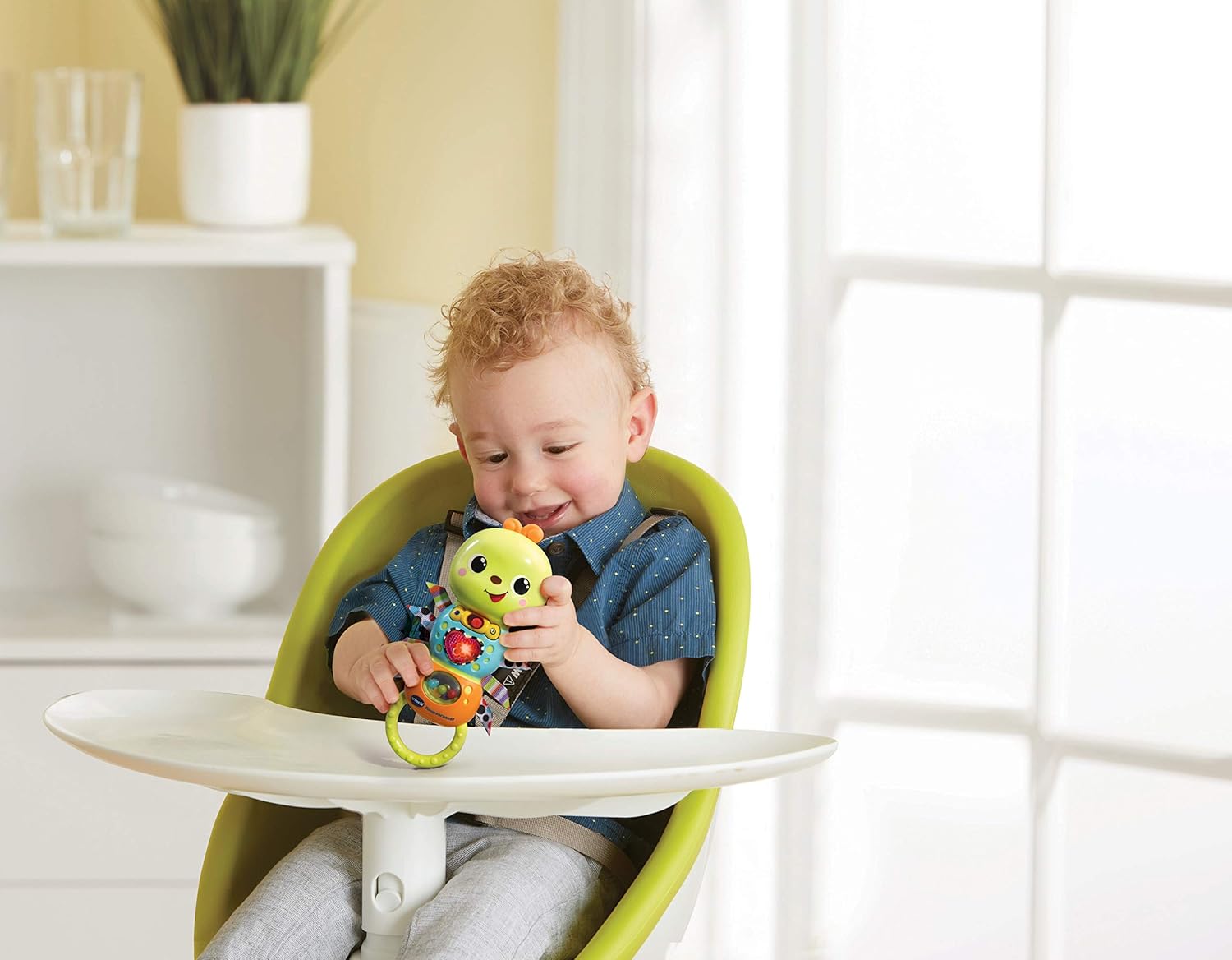 Thumbnail 1 de VTech Hochet à chenilles pour bébé 80-527804