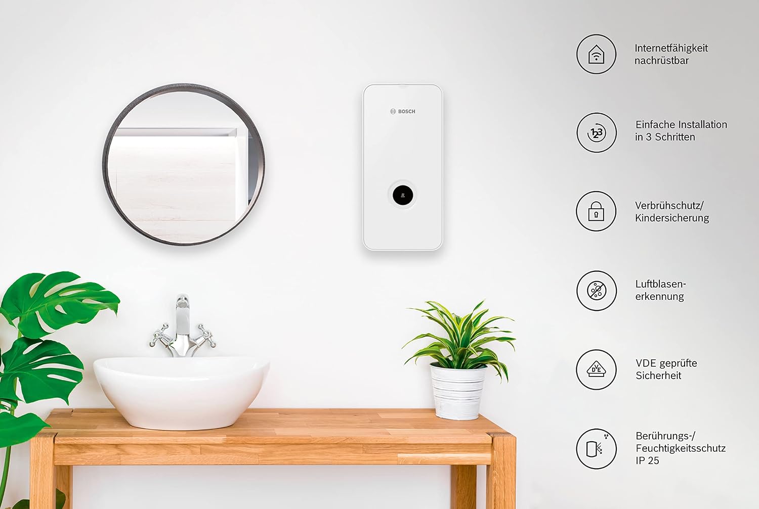 Detalle 2 de Bosch Tronic Line Durchlauferhitzer