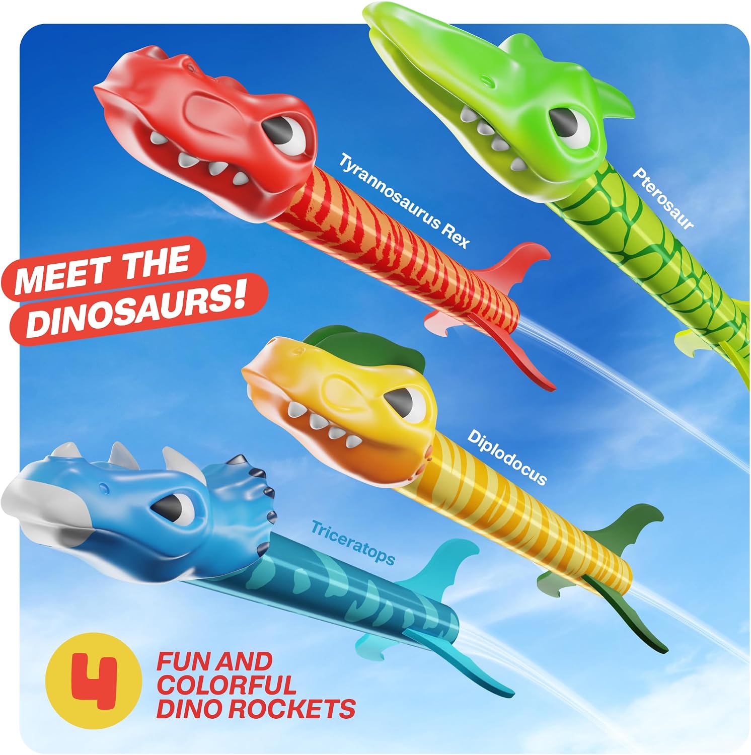 Detalle de Ninja Blast Dinosaur Rocket Launcher
