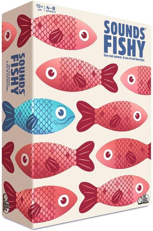 Thumbnail 6 de Sounds Fishy Card Game – fast-paced bluffing party game for kids 10+ and adults