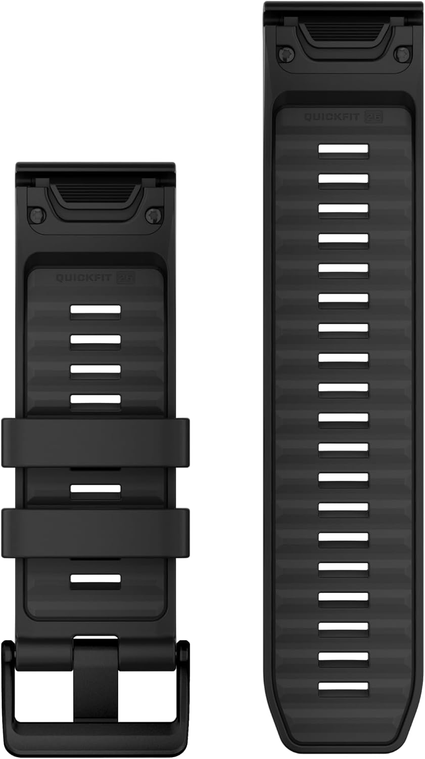 Detalle 2 de Garmin QuickFit 010-13393-02 26 mm Black Silicone Watch Band