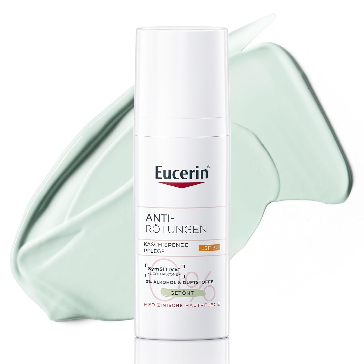 Detalle de Eucerin Anti-Rötungen Kaschierende Tagespflege LSF 30 – getönte Gesichtscreme 50 ml