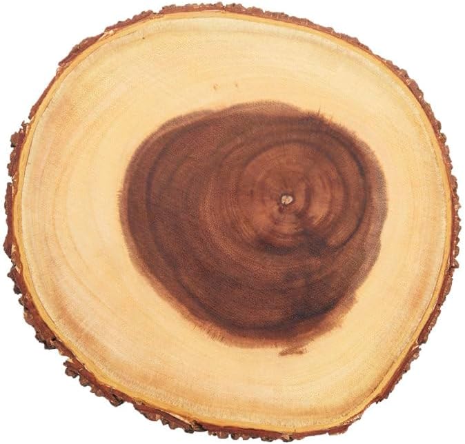 Thumbnail 6 de Artesà houten serveerplank van acaciahout met schorsrand, bruin, 35 cm