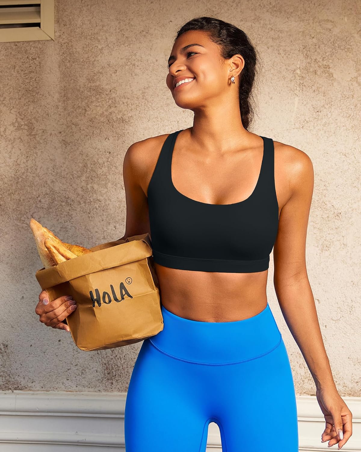 Thumbnail 5 de RUNNING GIRL High Impact Sports Bra for Women: High Support, Molded Cups, Crisscross Back