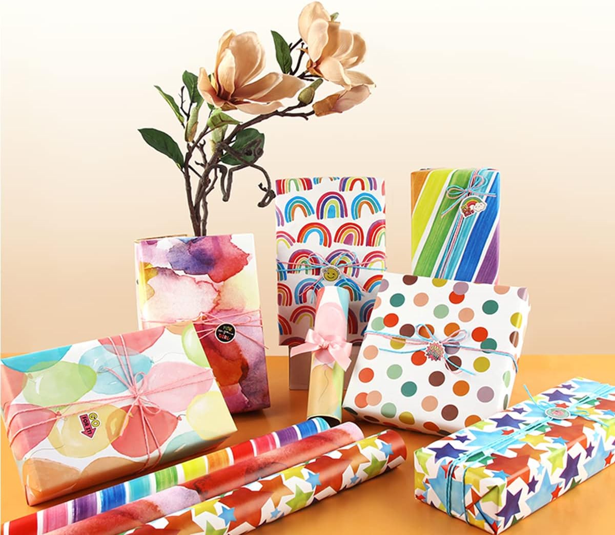 Thumbnail 4 de HBell Wrapping Paper Rolls Gift Wrap