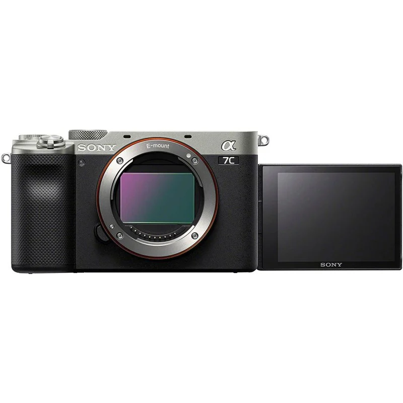 Detalle de Sony Alpha 7C 24.2 MP: cámara sin espejo de fotograma completo en cuerpo compacto