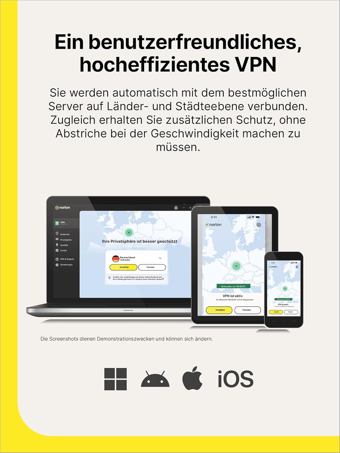 Detalle 2 de Norton VPN Standard 5 Geräte 1 Jahr