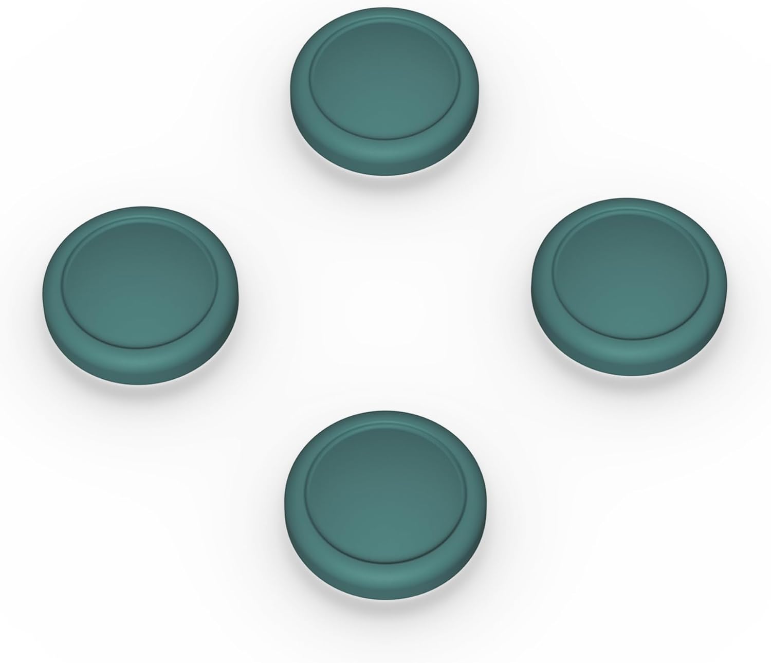 Thumbnail 6 de eXtremeRate PlayVital silicone joystick caps (Hunter Green) for Switch OLED Joy‑Con