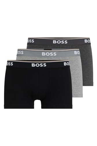 Thumbnail 8 de BOSS Trunk 3p Power Bóxer Open Grey S (Pack de 3)