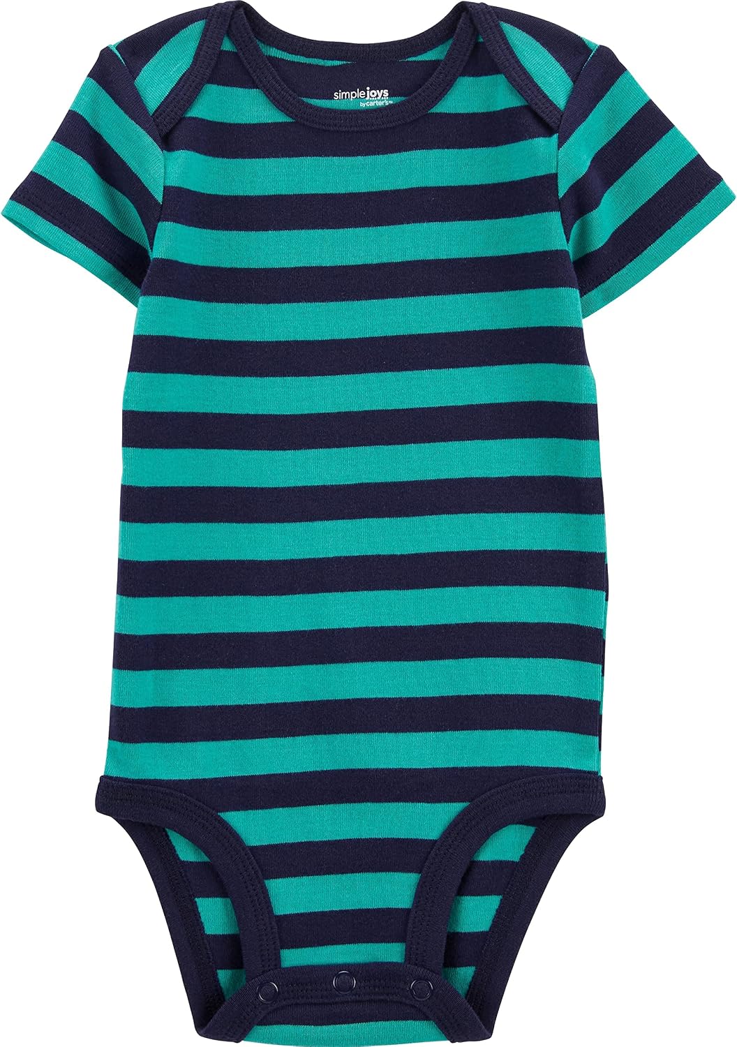Detalle de Simple Joys by Carter's Baby Jungen Short Sleeve Bodysuit – 6er-Pack