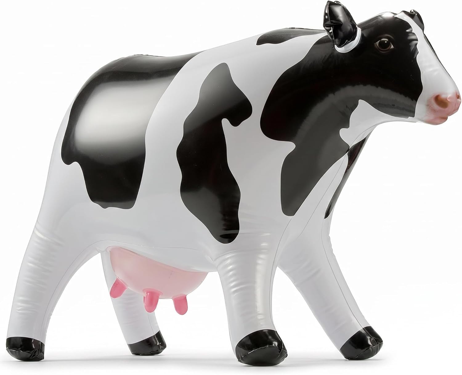 Detalle de KiddieLoot 38-Inch Inflatable Cow Float for Parties and Pool Decor