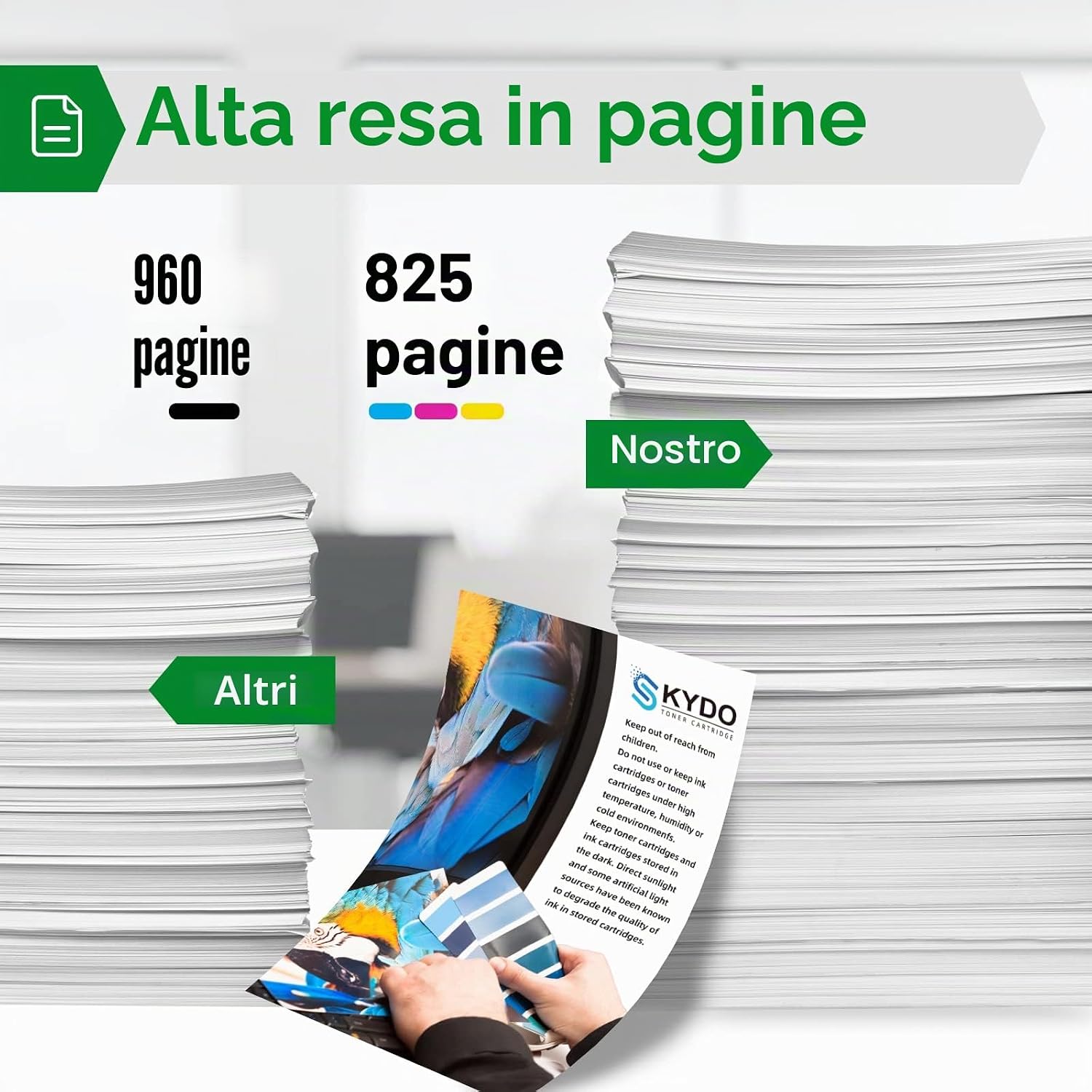 Detalle de Skydo 903XL cartucce compatibili 832/960 pagine 🖨