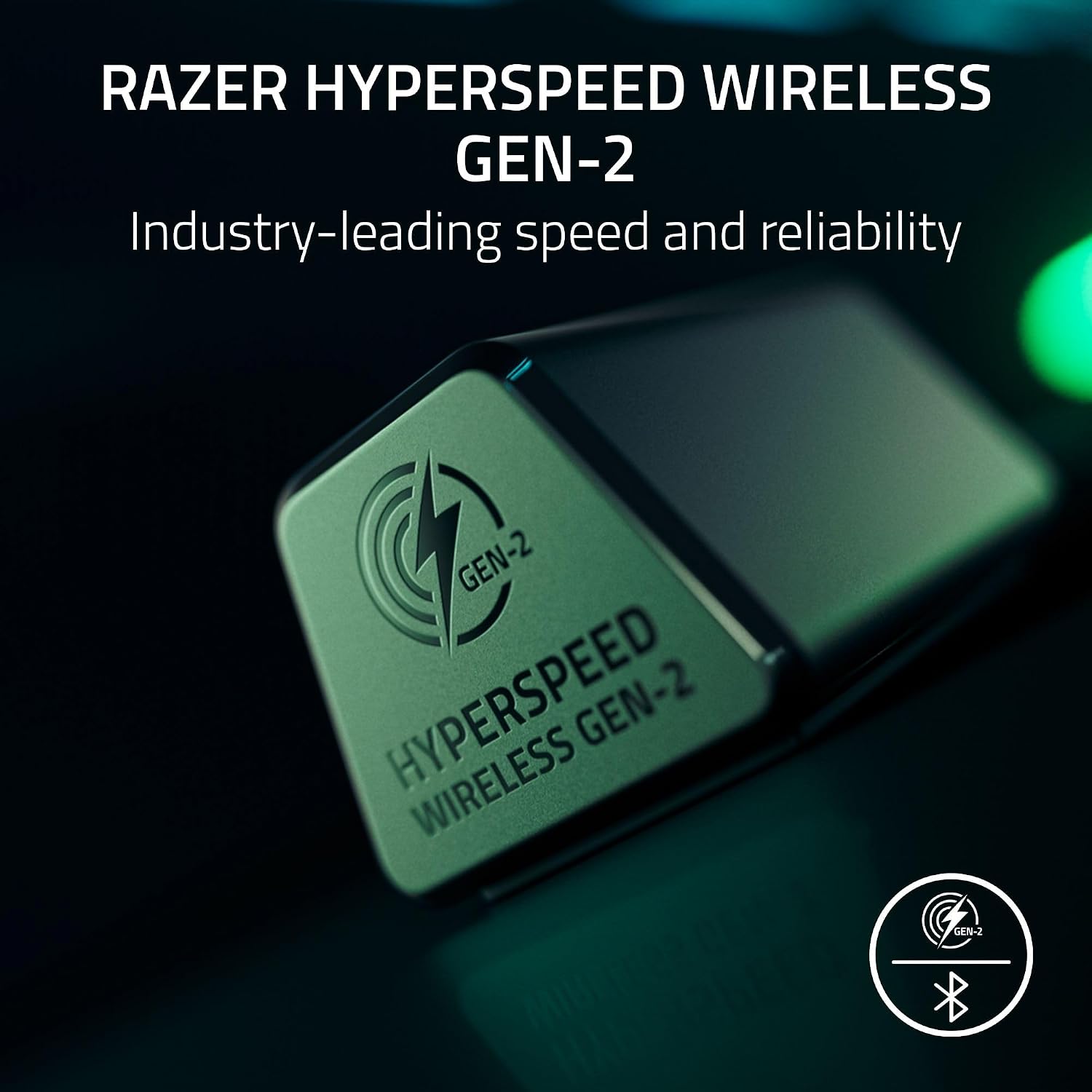 Detalle de Razer BlackShark V3 Wireless PC Gaming Headset — 70 Hr Battery, Black
