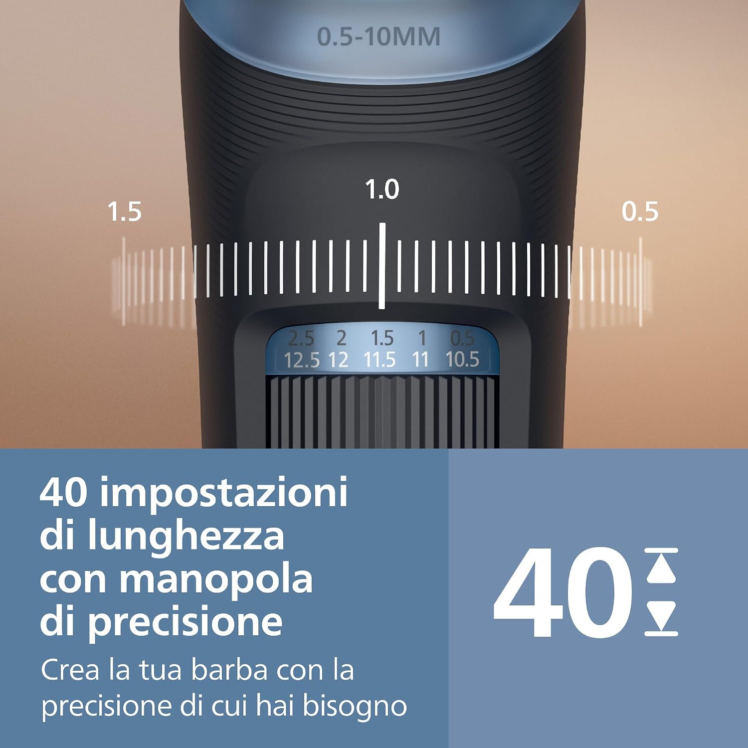 Thumbnail 5 de Regolabarba Philips serie 3000 BT3660/15