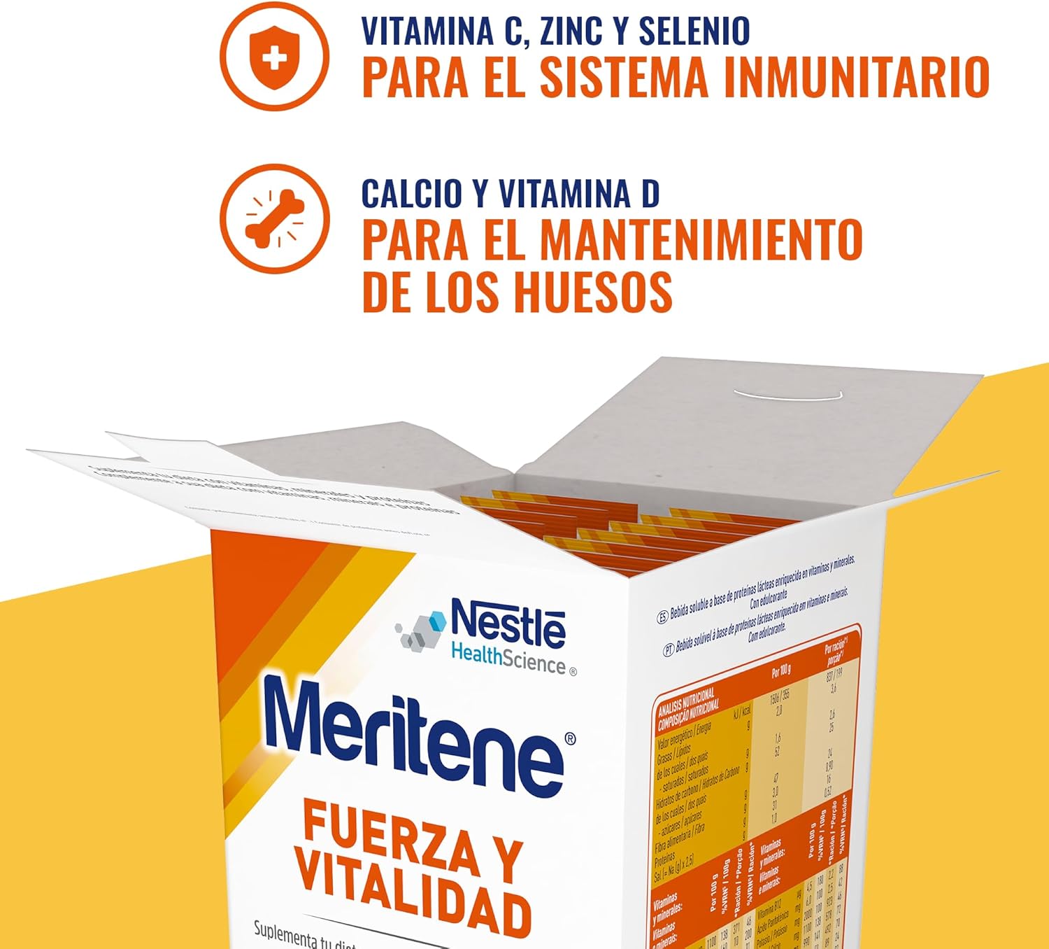 Thumbnail 4 de Meritene Fuerza y Vitalidad 15 sobres