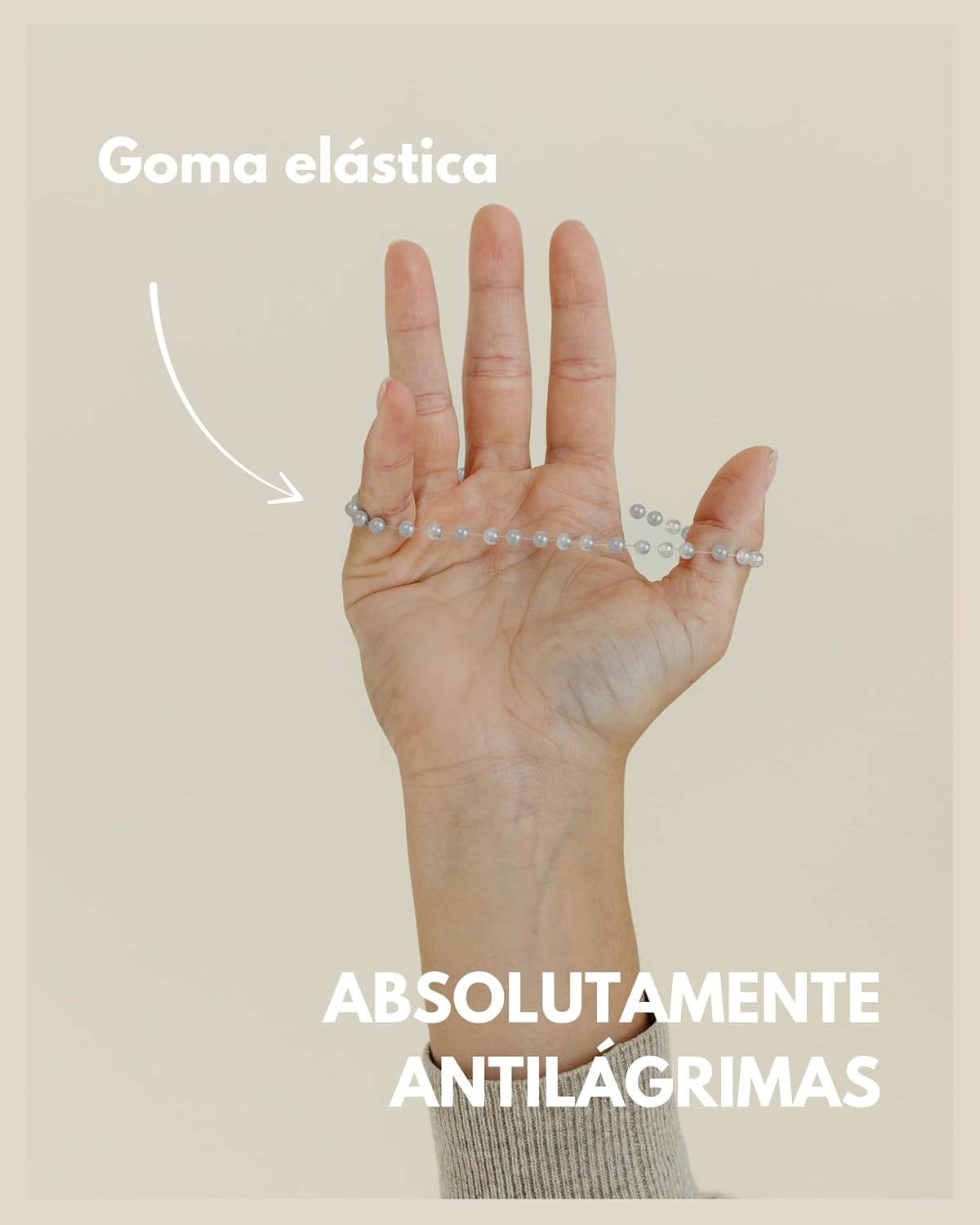 Detalle 2 de GD GOOD.designs Pulsera de perlas plata 925 4 mm