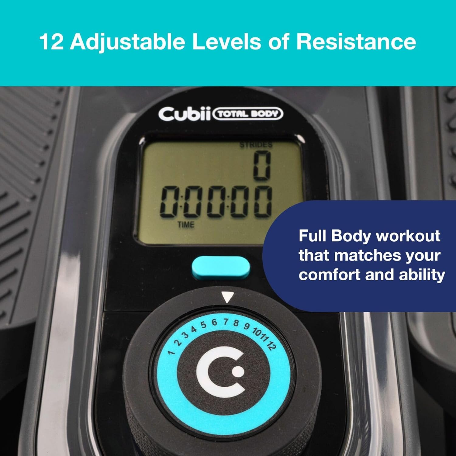 Thumbnail 3 de Cubii Total Body seated elliptical, 12 levels 🚶♀