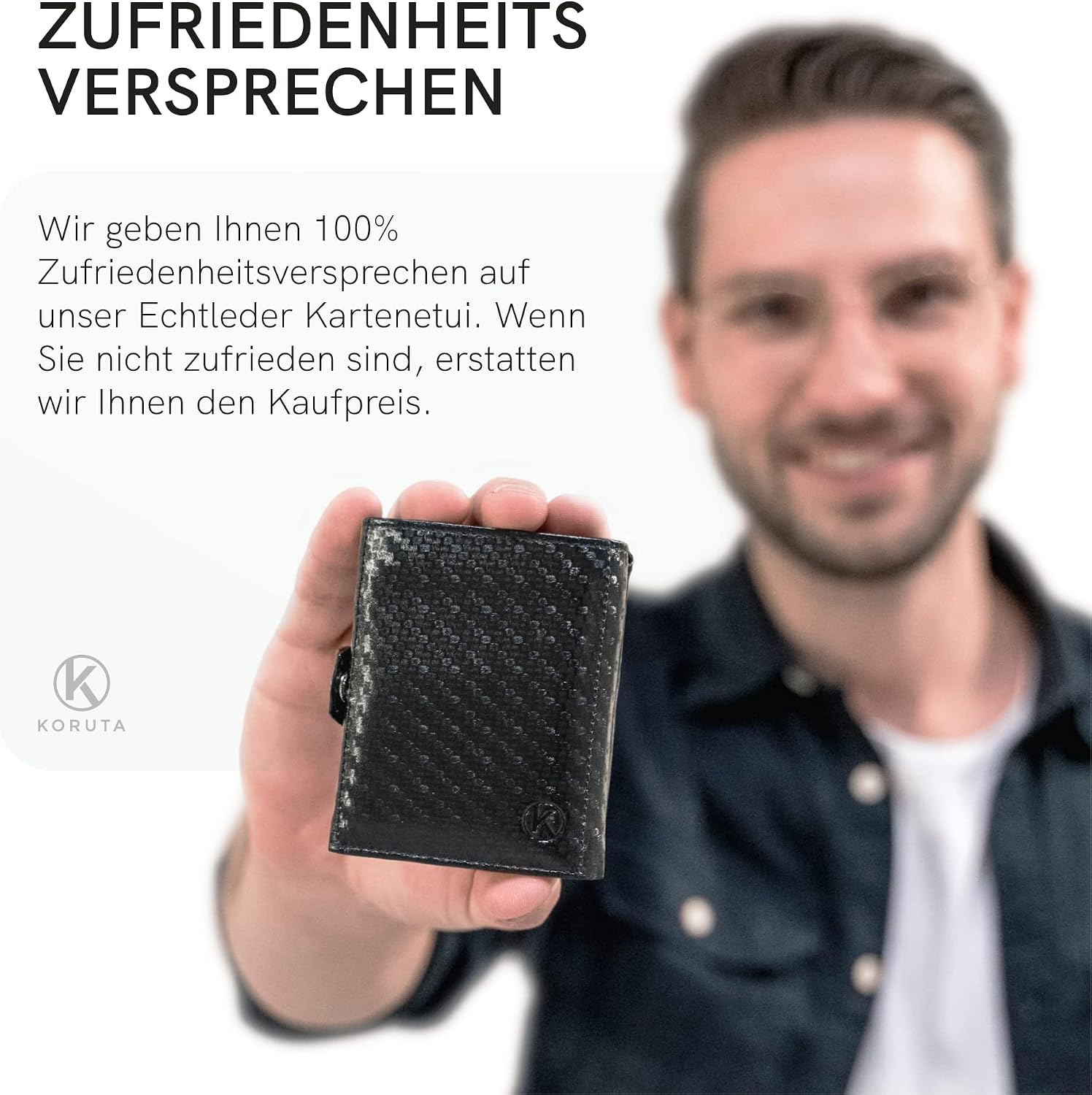 Thumbnail 6 de KORUTA Slim Wallet mit RFID Schutz, 9,5 cm