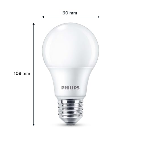 Thumbnail 2 de PHILIPS Ampoules LED Classic A60, Culot E27, 60W, Pack de 6 — lumière blanche chaude