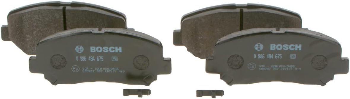 Thumbnail 1 de Bosch BP1670 pastiglie freni auto asse anteriore (con indicatori acustici, senza rame) confezione da 4